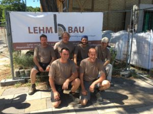 Das Team von Lehm und Bau